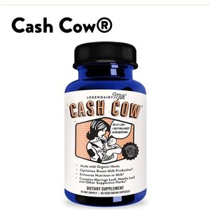 Brand new never opened 180 ct Legendairy Cash Cow supplement!